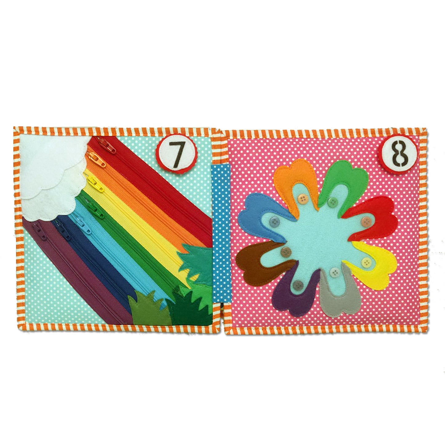 Quiet Book - 1,2,3 - Premium