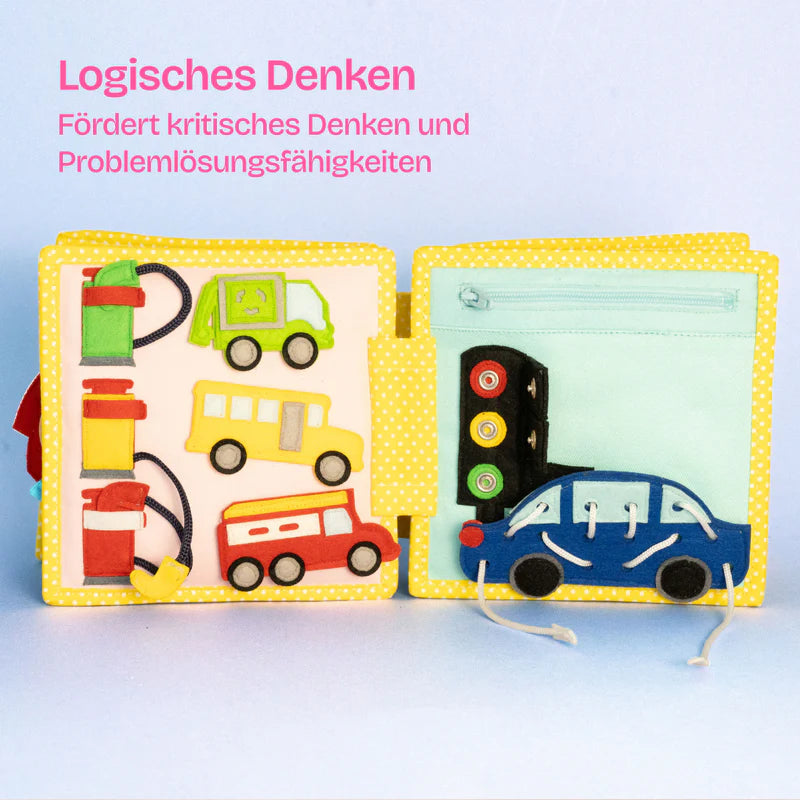 Quiet Book - Mein erster Bagger Mini
