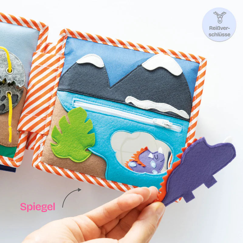 Quiet Book - Dinofreunde Mini
