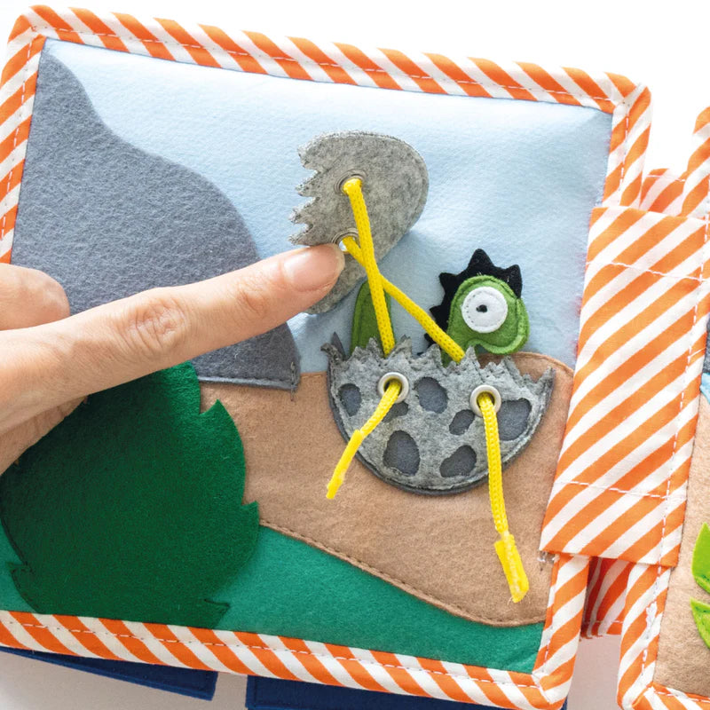 Quiet Book - Dinofreunde Mini