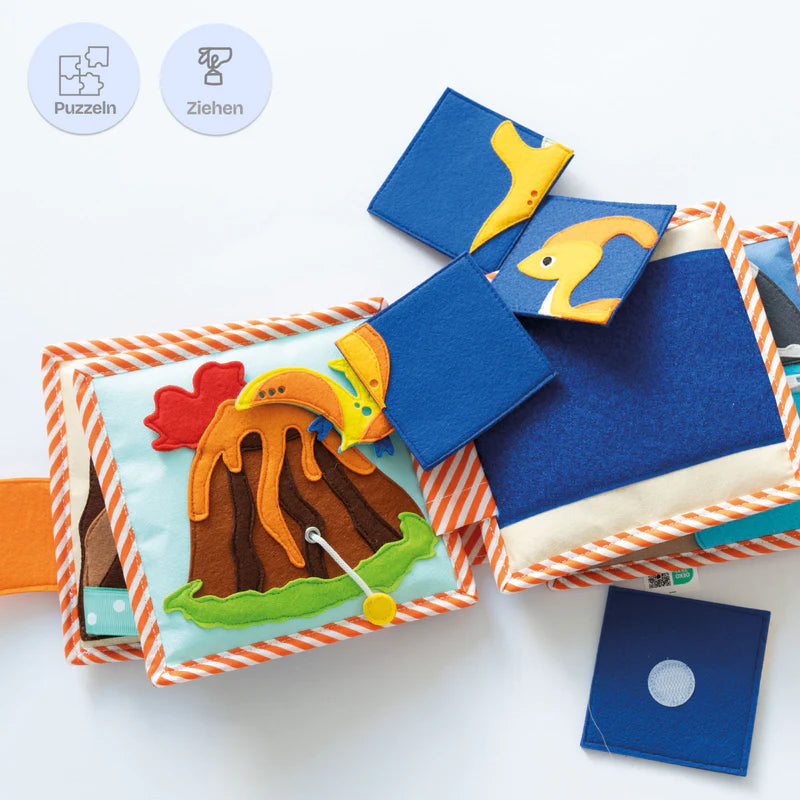 Quiet Book - Dinofreunde Mini