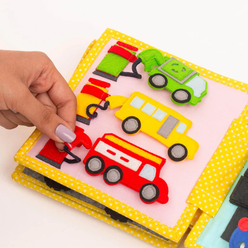 Quiet Book - Mein erster Bagger Mini