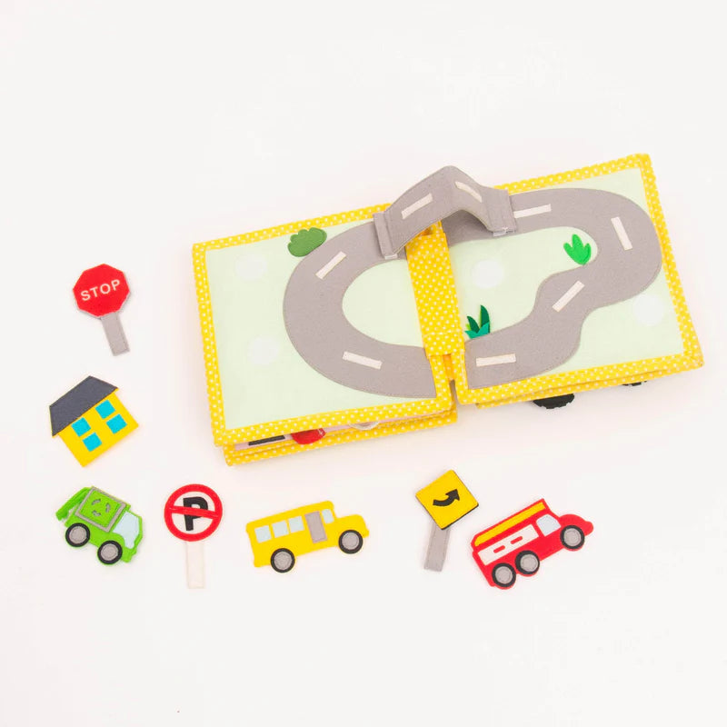 Quiet Book - Mein erster Bagger Mini
