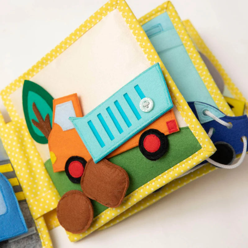 Quiet Book - Mein erster Bagger Mini