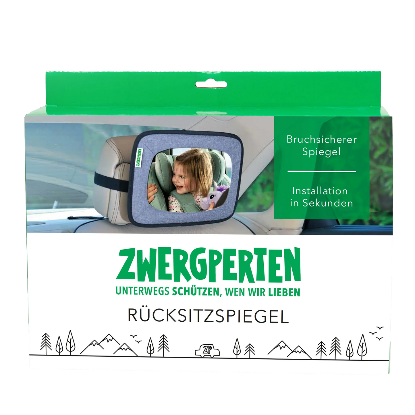 Zwergperten Rücksitzspiegel / Reboard-Spiegel