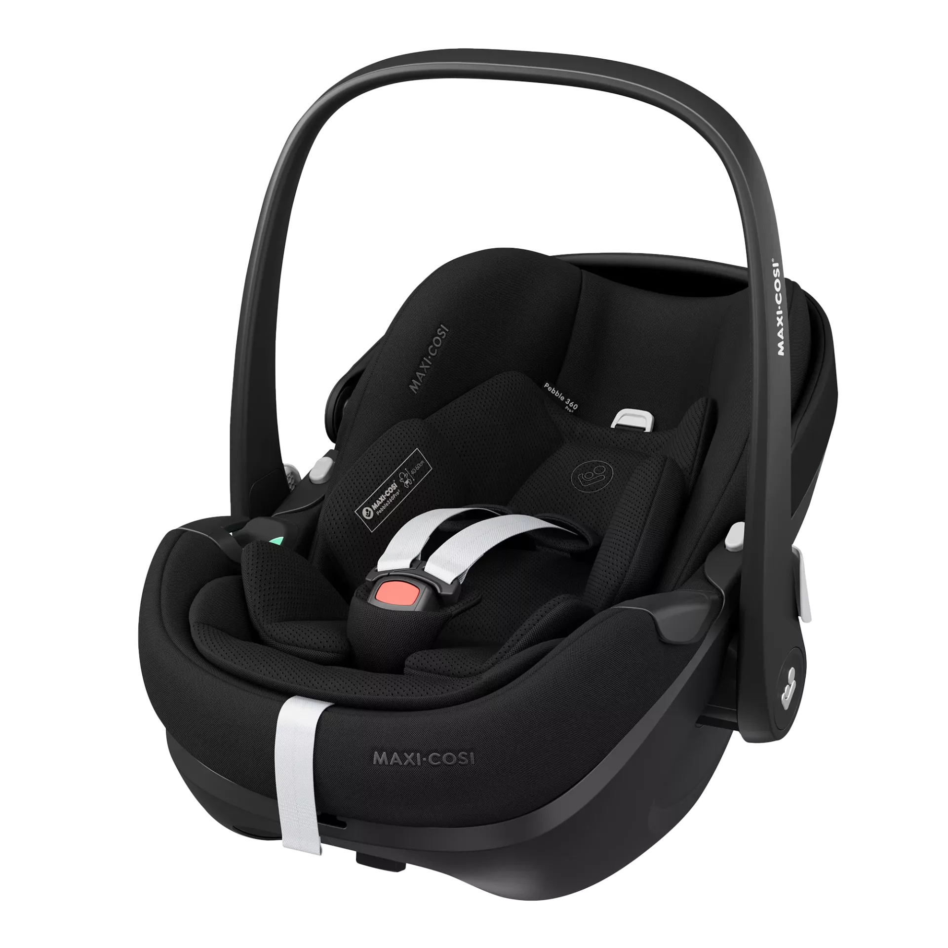Maxi-Cosi Pebble 360 Pro – Babyschale mit SlideTech-Schiene, Liegefunktion und 360°-Drehung