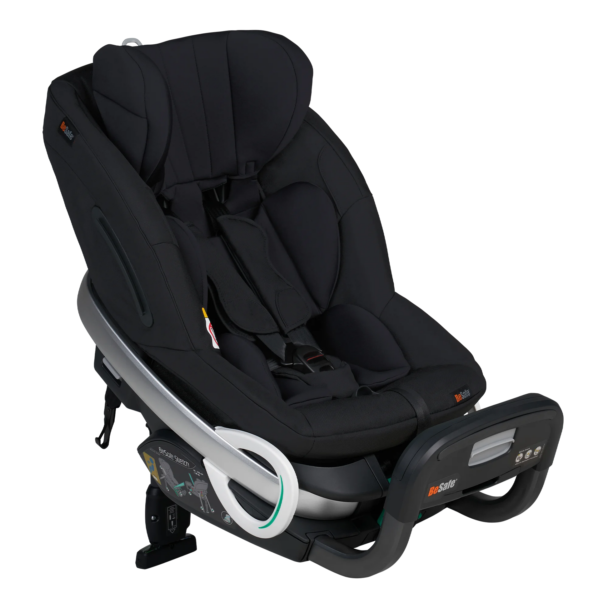 BeSafe Stretch – besonders langlebiger Reboarder bis 36 kg mit Gurtbefestigung